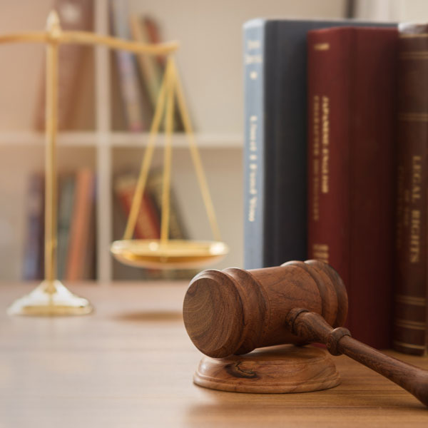 gavel and scales